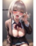 フェラする？ジェスチャーで誘惑する女の子たち