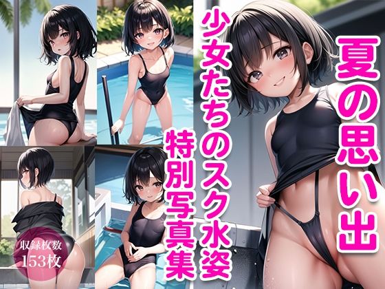 少女たちのスク水姿特別写真集【二次元の華道】