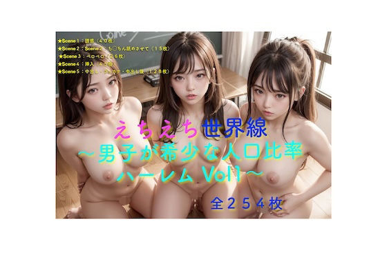 えちえち世界線 〜男子が希少な人口比率 ハーレムVol.1〜