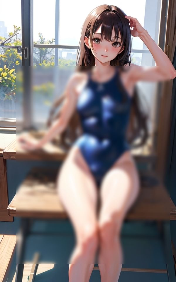 エッチな体のスク水少女 〜恥ずかしいからちょっとだけだよ〜 画像3