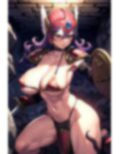 女戦士 vs 触手 画像1