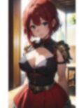 【美少女研究本】赤髪戦士の中出し絵巻