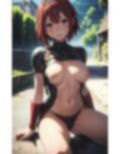 【美少女研究本】赤髪戦士の中出し絵巻