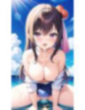 ちょっとエッチな AI イラスト集 （ぶっかけ）