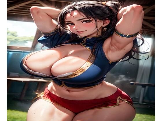 爆乳AIプエルトリコ衣装10