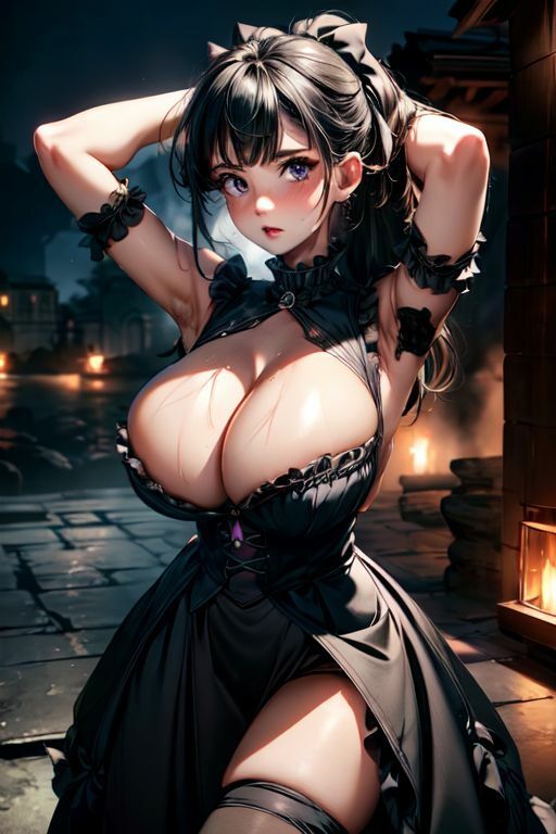 爆乳AIゴーストパンクガール1 画像4