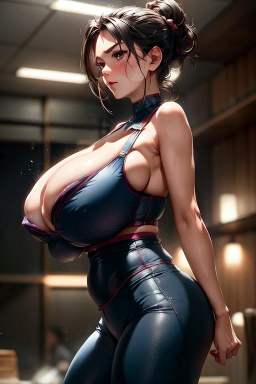 爆乳AIセクシーブラ15