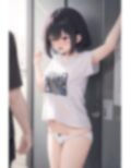 屈辱のパンチラ〜黒髪白T美少女編〜