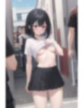 屈辱のパンチラ〜黒髪白T美少女編〜