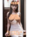 AI写真集 秋野楓 Kaede Akino チャイナドレストップレス 画像1