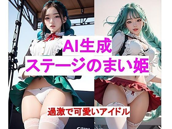 AI生成 ステージのまい姫【あらっとAI】