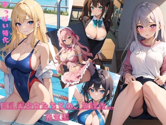 巨乳美少女たちとの、放課後… 先生編_1