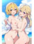 金髪JKのギャルたちと複数プレイ！彼氏持ちも中出しセックスハメまくり！