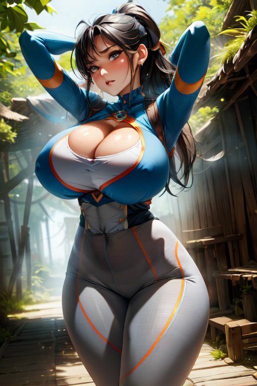 爆乳AIぴちぴち衣装1 画像5