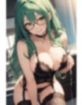 虹かけ誌 脱衣麻雀 イラスト集11 スーパーリアル麻雀PVII 蘭堂芹香 さあ、脱衣麻雀の時間よ 画像10