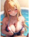 笑顔で満喫♪エッチな水泳部イラスト集