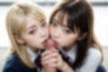 ギャル女子校生と教室3Pセックス！バカにされながら精液絞られちゃう！ 画像6