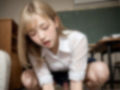 ギャル女子校生と教室3Pセックス！バカにされながら精液絞られちゃう！ 画像8