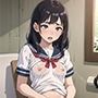 学校のトイレでオナニー【休み時間に・・・】