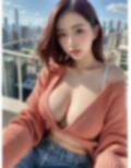 【AIグラビア写真集】ギャル×巨乳100選 ＃100 画像1