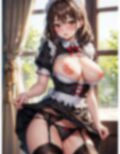 好奇心で始めたメイドさんのお仕事で、ご主人様に寝取られた人妻のCG集