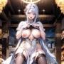 トップスたくし上げイラスト集 女神編（diidbre）
