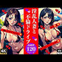 淫乱人妻と不倫ドライブ