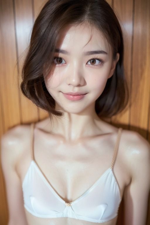 発汗 サウナ美女 画像7