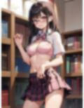 本は絶対に買って読む主義の図書委員長が、小遣い稼ぎをするCG集