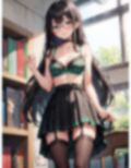 本は絶対に買って読む主義の図書委員長が、小遣い稼ぎをするCG集
