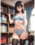 本は絶対に買って読む主義の図書委員長が、小遣い稼ぎをするCG集