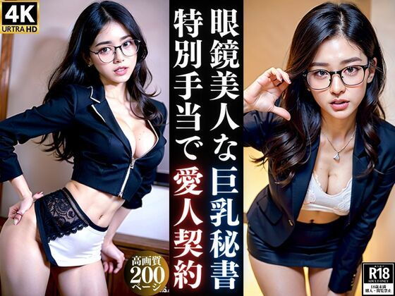 眼鏡美人な巨乳秘書 特別手当で愛人契約