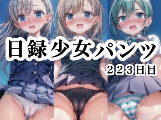 ぜひ彼女たちの表情とパンツをお楽しみ下さい【日録少女パンツ223日目】