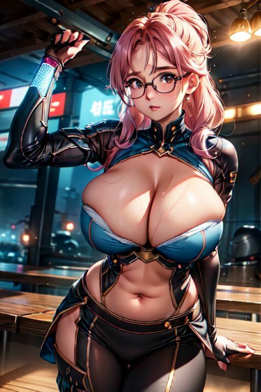 使用AIサービス名:Google Colab【爆乳AI眼鏡娘1】6