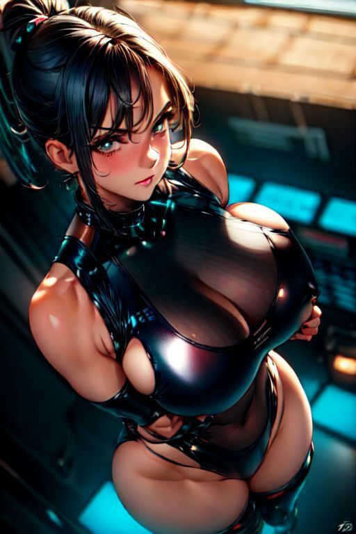 爆乳AIが夏を刺激する1 画像4