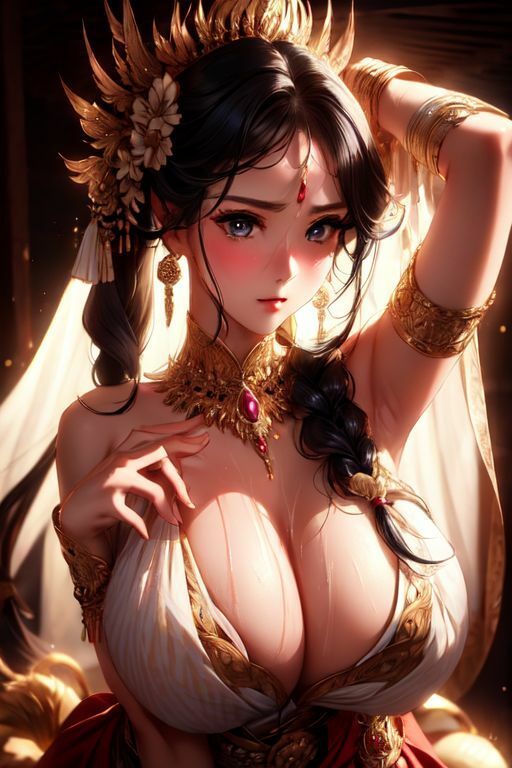 サンプル画像4:爆乳AIイサラ1(AI出版) [d_346605]