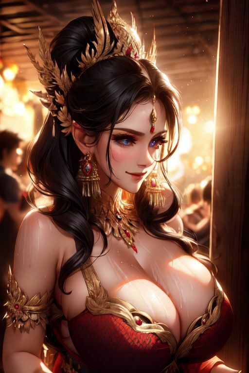 サンプル画像6:爆乳AIイサラ1(AI出版) [d_346605]