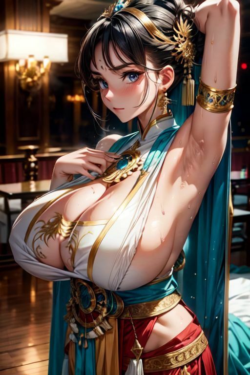 サンプル画像1:爆乳AIファンタジー1(AI出版) [d_346625]