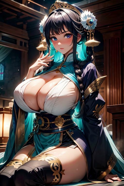 サンプル画像3:爆乳AIファンタジー1(AI出版) [d_346625]