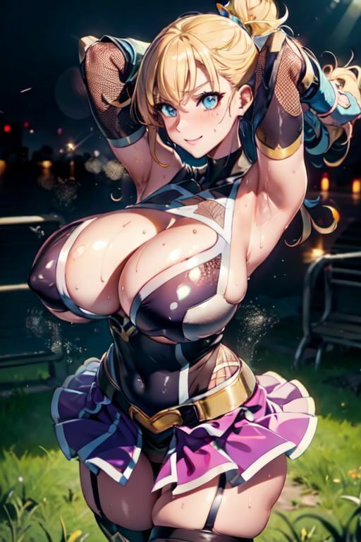 サンプル画像4:爆乳AIえっちなアイドル1(AI出版) [d_346636]