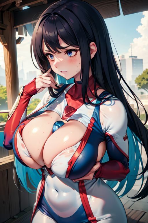 サンプル画像1:爆乳AIウルトラ娘1(AI出版) [d_346649]