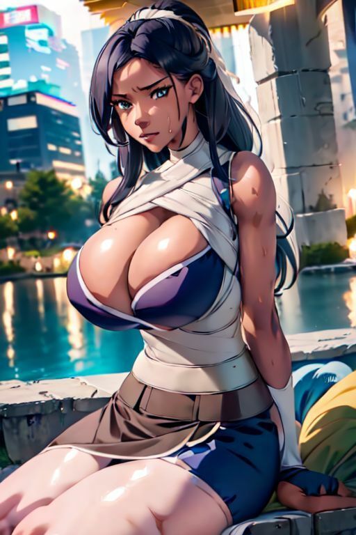 サンプル画像1:爆乳AIアトリエ1(AI出版) [d_347163]