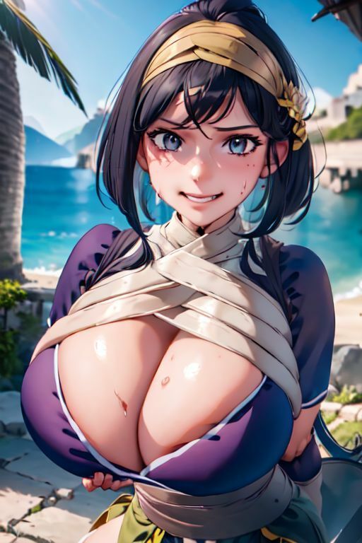 サンプル画像2:爆乳AIアトリエ1(AI出版) [d_347163]