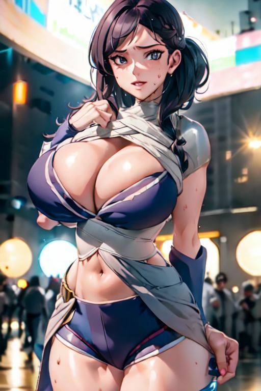 サンプル画像3:爆乳AIアトリエ1(AI出版) [d_347163]