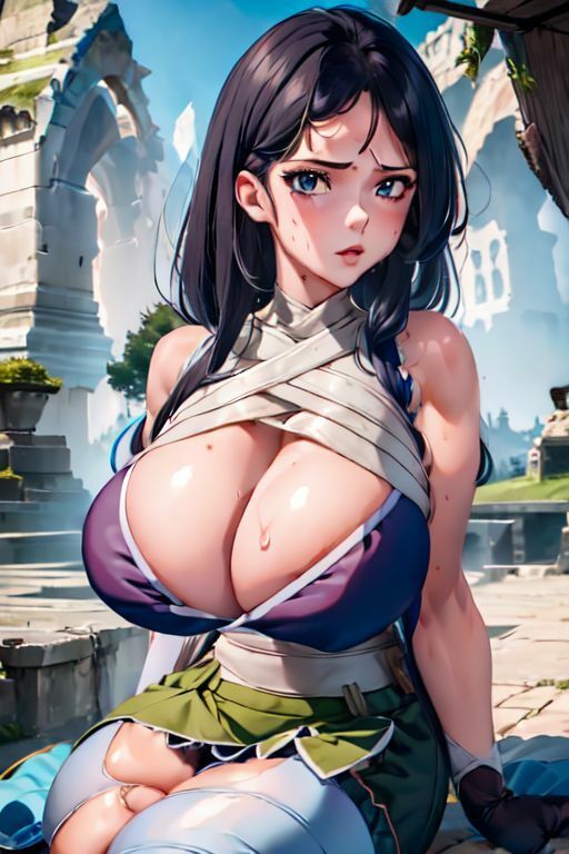 サンプル画像4:爆乳AIアトリエ1(AI出版) [d_347163]