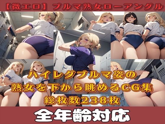 【微エロ】フェチコレVol.14 ハイレグビキニ姿の熟女を下から眺めるイラスト集（ローアングル中心）【総枚数238枚】【満点星】