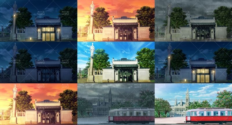 みにくる背景CG素材集『ヨーロッパ風編』part02-春-_3