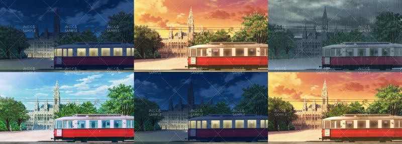 みにくる背景CG素材集『ヨーロッパ風編』part02-春-_4