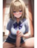 嫌そうな顔しながら手コキしてくれる女学生