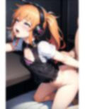 【オレンジ髪ゲーマー女子校生】緊縛拘束され強●高圧中出し